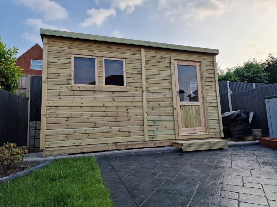 14 x 8 Joinery Pent Shed 14 x 8 Joinery Pent Shed